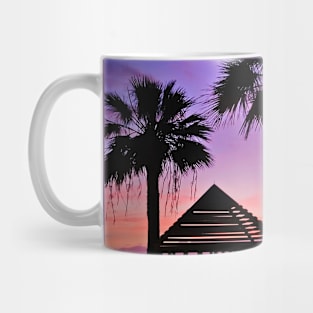 purple sunset Mug